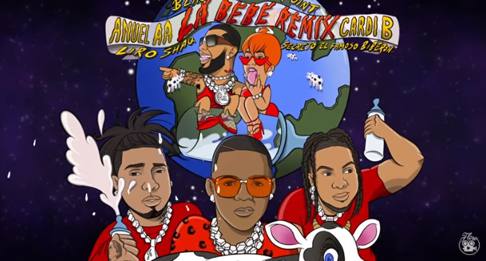 Cardi B Y Anuel AA Se Unen Por Segunda Vez En El Remix De ‘La Bebé ...